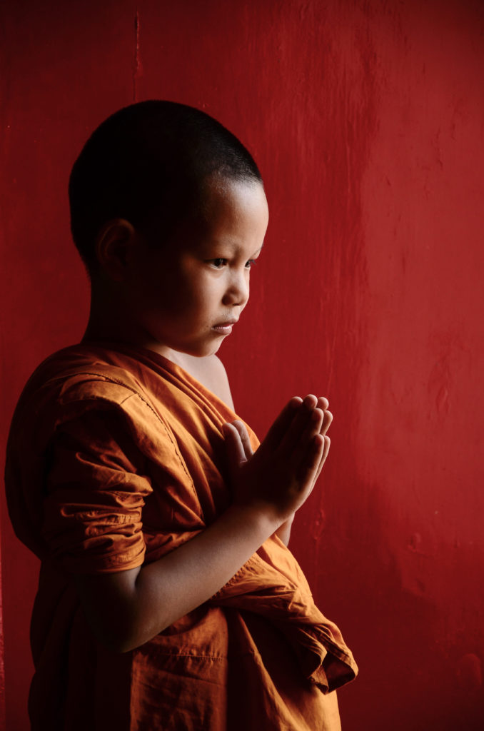 child monk